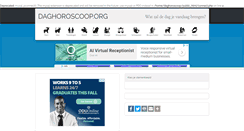 Desktop Screenshot of daghoroscoop.org